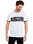 Bisiklet Yaka Kısa Kollu Desenli Penye Erkek Tshirt 1
