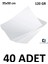 40 Adet Dokusuz Schoeller Resim Kağıdı 35 x 50 cm 120 gr 1