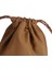 Drawstring Çanta Edeniz Organizer Iç Cepleri ile Taşınabilir Kamp Depolama Çantası Kahverengi Küçük (Yurt Dışından) 4