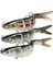 3x Setler Akarsular Için Hook Fishing Mackle ile Set Rezervuarlar Nehirler 13.7cm 25G (Yurt Dışından) 2