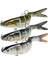 3x Setler Akarsular Için Hook Fishing Mackle ile Rezervuarlar 10 cm 11G (Yurt Dışından) 5