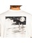Night Ride Ss Erkek Beyaz T-Shirt EBYZT00108-OFW 5