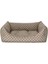 Uniform Bej Puantiyeli Kedi ve Köpek Yatağı S 50X60CM 1