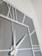 Silver Quare Smoked Model Gümüş Füme Renk 60 Cm x 60 Cm Dekoratif Aynalı Duvar Saati 7