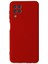 Samsung Galaxy M32 Kılıf Nano Içi Kadife Silikon - Kırmızı 1