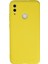 Huawei P Smart 2019 Kılıf Nano Içi Kadife Silikon - Sarı 1