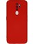 Oppo A9 2020 Kılıf Nano Içi Kadife Silikon - Kırmızı 1