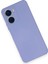 Vivo Y16 Kılıf Nano Içi Kadife Silikon - Lila 3