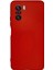 Xiaomi Mi 11I Kılıf Nano Içi Kadife Silikon - Kırmızı 1