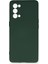 Oppo Reno 5 Pro Kılıf Nano Içi Kadife Silikon - Koyu Yeşil 1