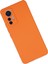 Xiaomi Mi 12 Lite Kılıf Nano Içi Kadife Silikon - Turuncu 3