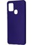 Samsung Galaxy A21S Kılıf Nano Içi Kadife Silikon - Mor 3