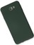 Samsung Galaxy J7 Prime Kılıf Nano Içi Kadife Silikon - Koyu Yeşil 2