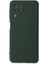 Samsung Galaxy M32 Kılıf Nano Içi Kadife Silikon - Koyu Yeşil 1