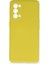 Oppo Reno 5 Pro Kılıf Nano Içi Kadife Silikon - Sarı 1