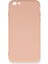 iPhone 6 Plus Kılıf Nano Içi Kadife Silikon - Pudra 1