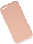 iPhone 6 Plus Kılıf Nano Içi Kadife Silikon - Pudra 2