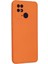 Xiaomi Poco C40 Kılıf Nano Içi Kadife Silikon - Turuncu 3