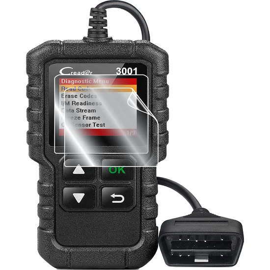 IPG Launch CRP3001 Obd2 Araç Arıza Tespit Cihazı ile Uyumlu Ipg Ekran Koruyucu (2 Adet)