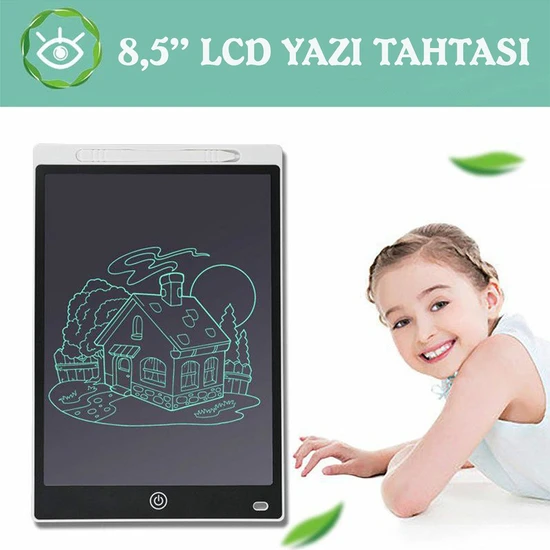 Noyiska 8,5 Inç Dijital Grafik Çocuk Yazı Çizim Tableti Kalemli Eğitim Yazı Çizim Eğitim Dijital Not Defteri