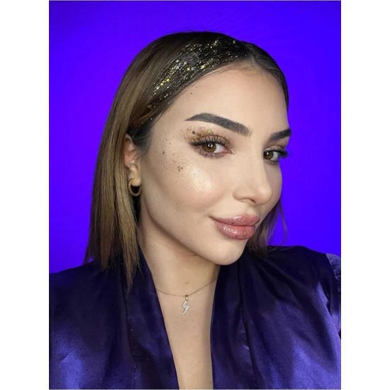 Mov Jel Formlu Parlak Glitter Face Makeup & Body & Hair No3 Fiyatı