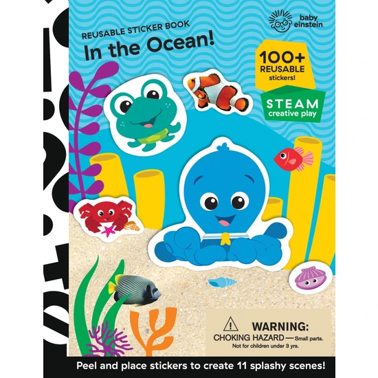Baby Einstein: Sticker Book-  In The Ocean!