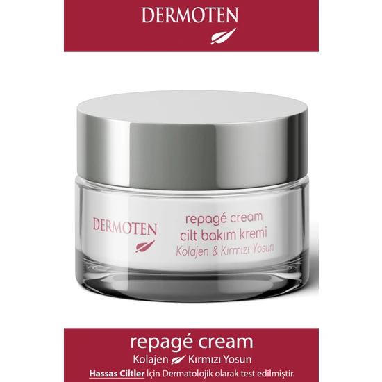 Dermoten Repage   & Kırmızı Yosun Cilt Bakım Kremi 50 ml