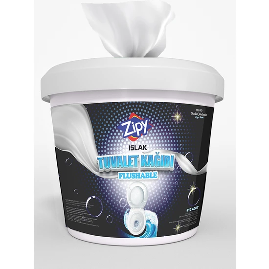 Zipy Wc Islak Tuvalet Kağıdı Islak Kova Mendil 410 Adet