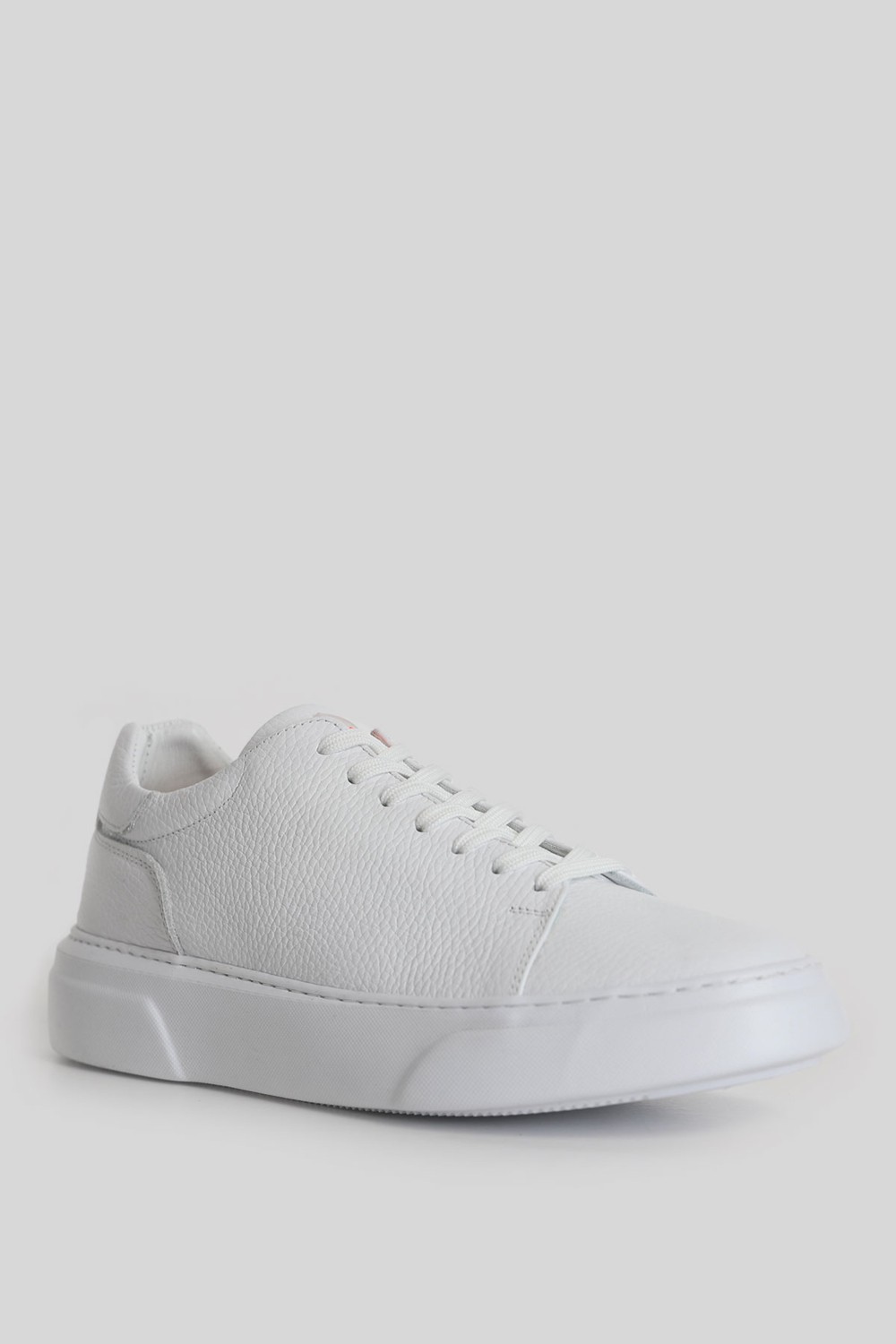 Lufian Tommy Erkek Deri Sneaker Ayakkabı Lacivert görsel 2