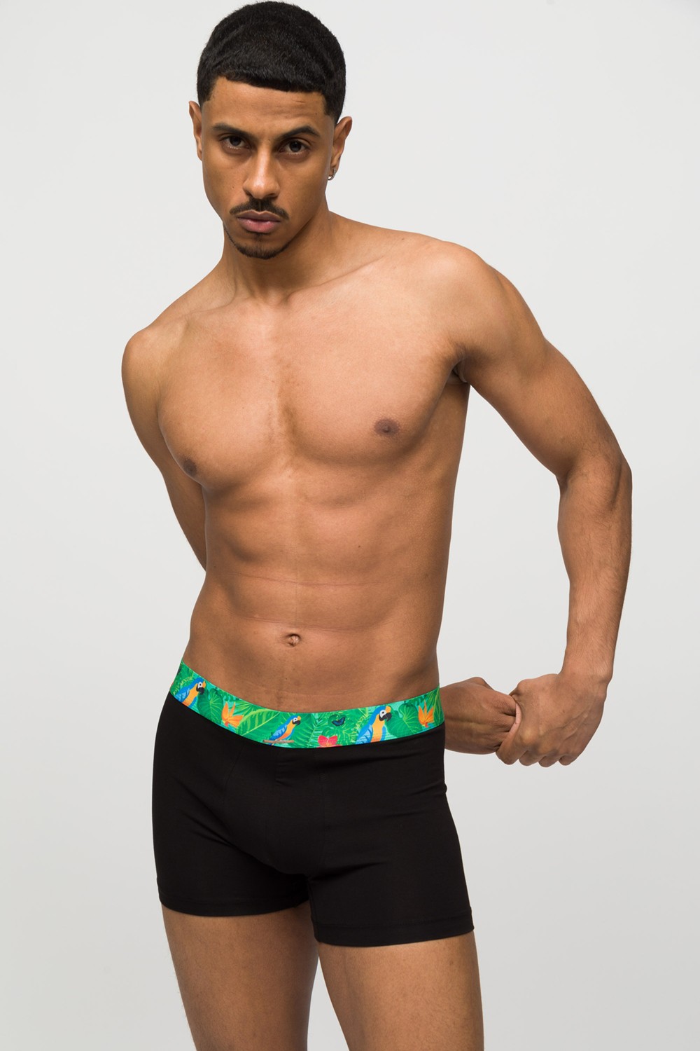 Paul Kenzie Comfort Flex 3'lü Erkek Boxer - Nature görsel 3