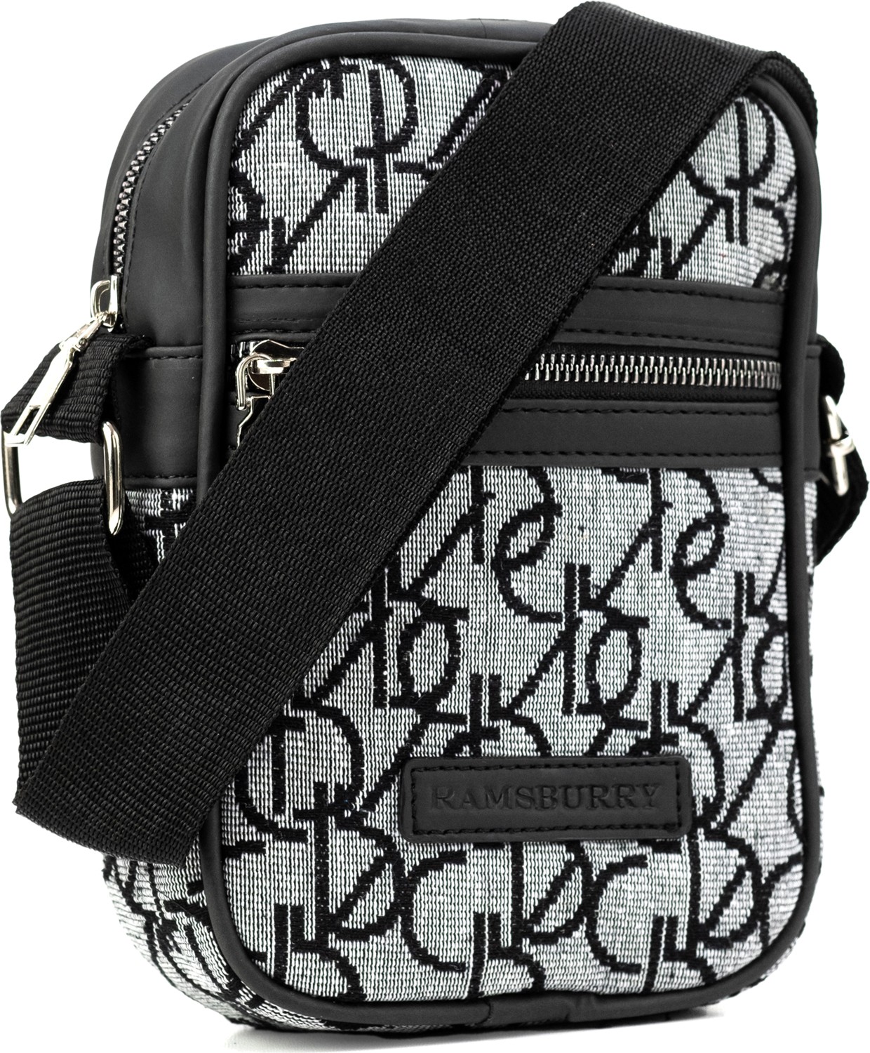 Ramsburry Unisex Çok Gözlü Göğüs Çantası Su İtici Kumaşla Ayarlanabilir Askılı Tasarım görsel 8