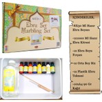 Artdeco ebru sanatı başlangıç seti, 8 canlı renk (30 ml), hobi ve yaratıcı sanat projeleri için ideal