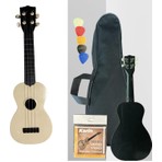 Hawaiian 4 Telli Ukulele Bej Renk