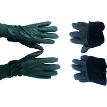 Universal Motosiklet Eldiveni Siyah Kışlık Içi Polarlı