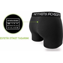 Anthony Jackson Likralı 6'lı Kutu Premium Erkek Boxer Merlin