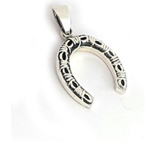 Ose Shop 925AYAR Gümüş At Nalı Kolye Ucu