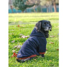 Peti Tailor Büyük Irk Lacivert Polar Sweatshirt Pops