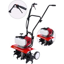 Lieber German 7900-XT Benzinli Mini Çapalama Makinesi 7,9 Hp 75 cc Magnezyum Karter Çift Egzozlu Çapalama Makinesi