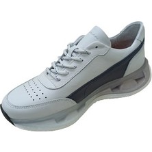 Marcomen Beyaz Deri Erkek Sneaker Spor Ayakkabı