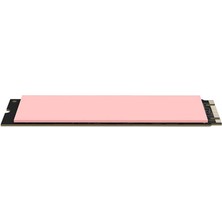 Wozlo 0.5MM*22*70MM Termal Pad M2 SSD Chipset Soğutucu - 7X2CM Yüksek Iletken - Pembe - 9W/MK