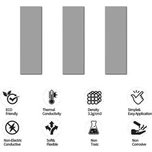 Wozlo 1.0MM*22*70MM Termal Pad M2 SSD Chipset Soğutucu - 7X2CM Yüksek Iletken - Gri - 13W/MK