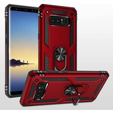 Voyo Samsung Galaxy Note 8 Kılıf Ultra Koruyan Yüzüklü Tank Stand Olan Mıknatıslı Voyotank