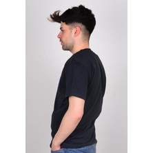 Wrangler W7H4D3XV6 Antrasit Erkek Baskılı Biskilet Yaka T-Shirt