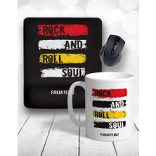 Atölye Çizgi Rock And Roll Kupa Bardak ve Mouse Pad