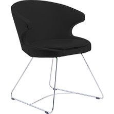 White Furniture Dali Ofis Misafir Sandalyesi