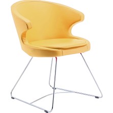 White Furniture Dali Ofis Misafir Sandalyesi