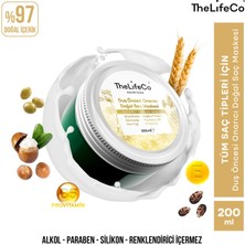 Thelifeco Hairfood Değerli Yağlar Serisi Duş Öncesi Onarıcı Doğal Saç Maskesi 200 ml