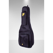 Fortex 350 Serisi Akustik Gitar Kılıfı Siyah