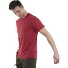 Alpinist Spor Erkek Tişört - Hızlı Kuruyan Tişört - Ultra Dry - Kırmızı (600612)