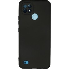 Plus Realme C21 ile Uyumlu Rubber Silikon Kılıf